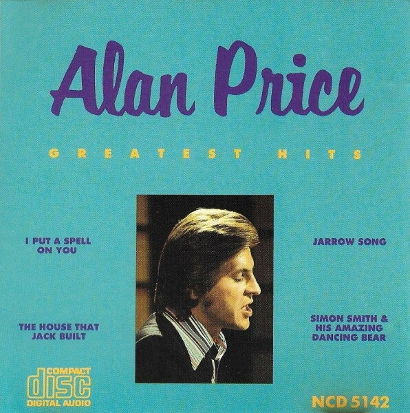 ����š�CD Alan Price greatest hits. NCD5142 K-Tel /00110