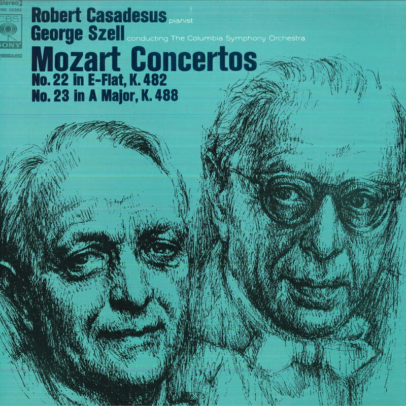 【中古】LP ロベール・カザドシュ, ジョージ モーツァルト ピアノ協奏曲 第22番 変ホ長調 K482 / 第 SO..