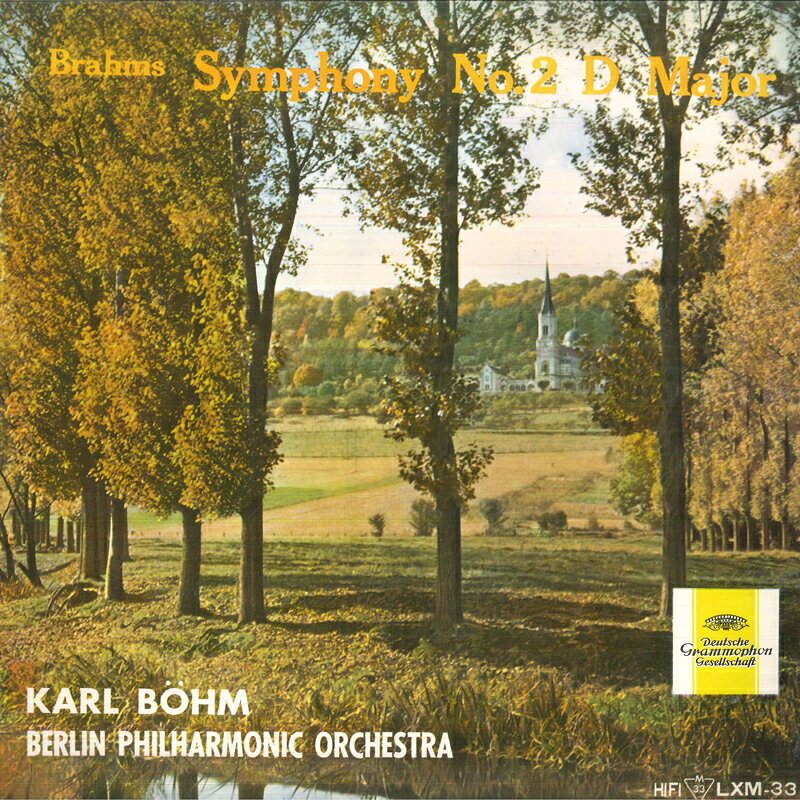 【中古】LP カール・ベーム, ベルリン・フィ ブラームス 交響曲 第2番 ニ長調 LXM33 DEUTSCHE GRAMMOPHON /00400 recordcity-10724789 RECORD CITY 楽天市場店 パッケージ画像