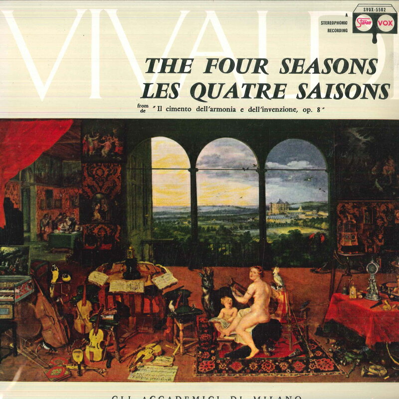 【中古】LP レナート・ビッフォリ, グリ・ア ヴィヴァルディ 四季 作品8 SVOX5502 VOX /00260