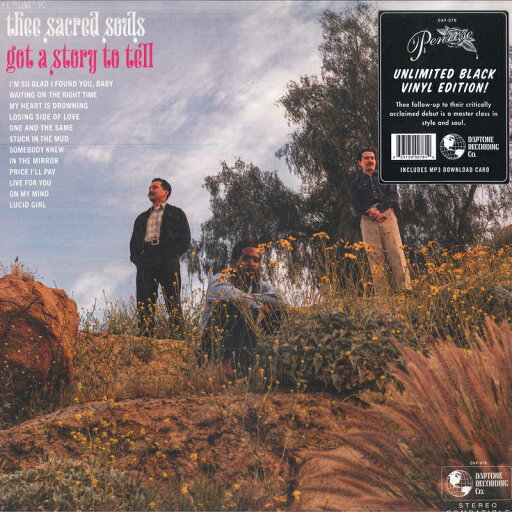 【新品】米LP Thee Sacred Souls Got A Story To Tell DAP078 Daptone Records, Pen 未開封 /00260 【新品】米LP Thee Sacred Souls Got A Story To Tell DAP078 Daptone Records, Pen 未開封 /00260