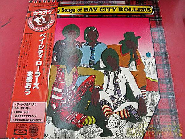 LP Tartan Check Rollers Lets Sing Songs Of Bay City Rollers TP50021 TOSHIBA RECORDS /00260