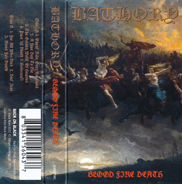 ・アーティスト Bathory ・タイトル Blood Fire Death ・レーベル・型番 BACK ON BLACK BOBV979MC ・フォーマット カセットテープ ・コンディション(盤) 新品 (M) ・コンディション(ジャケット) 新品 (M) ・コンディション(帯) オビなし ・特記事項 【未開封】 サンプル画像です。実際の商品の画像ではありません 商品写真はバーコード/カタログ番号に対応したサンプル画像ですので、お送りする商品の画像ではありません。帯やライナーなどの付属品は、特記事項に記載されている場合のみ含まれます。プロモやカラーレコードなどの仕様についても、該当する場合のみ特記事項に記載しています。 【ご購入前に必ずご確認ください】 ・本店サイト(www.recordcity.jp)とは価格、送料が違います ・本店サイト、その他支店のオーダーとは同梱発送できません ・注文確定後に別の注文を頂いた場合、注文同士の同梱は致しかねます。 ・別倉庫から発送しているため、店頭受け渡しは対応しておりません ・一部商品は他の通販サイトでも販売しているため、ご注文のタイミングによっては商品のご用意ができない場合がございます。 ・土日祝日はお休みです 金曜・祝前日9時以降のご連絡またはご入金は、返答または発送が週明け・祝日明けに順次対応となります。 ・ご購入後のキャンセル不可 ご購入後のキャンセルはいかなる理由においてもお受けできません。ご了承の上、ご購入くださいませ。 ・日本郵便(ゆうパック/ゆうメール)によるお届けになります。 ・中古品であることをご理解ください 当ストアでは中古商品を主に販売しております。中古品であることをご理解の上ご購入ください。また、一部商品はRecordCityオンラインストアで試聴可能です。 ・返品について お客様のご都合による返品は一切承っておりません。 表記の内容と実際の商品に相違がある場合、また針飛び等で返品・返金をご希望される場合は、商品の到着後1週間以内にご連絡ください。商品の返送をこちらで確認後、キャンセル・返金を行います。 コンディションVG以下の商品は返品できません。プレイに影響のない表面のこすれ傷、プレス起因のノイズ盤は返品の対象外です。 【コンディション表記】 ・ほぼ新品(M-)(Like New) 完全な新品。未使用。当店ではほぼ使用しません ・非常に良い(EX)(Excellent) 中古盤として美品な状態。わずかな経年を感じるものの傷みを感じさせない、当店基準で最高の状態 ・良い(VG+)(Very Good Plus) 丁寧に扱われた中古品で、軽い使用感がみられる。 ・可(VG)(Acceptable) 使い込まれた中古品で、「良い」よりもさらに使用感がみられる。 ・悪い(VG-)(Bad) 状態が悪いアイテム。使用の保障はなく、再生不可、針飛び、目立つノイズがあるかもしれない。状態によるクレーム不可。返品不可。 ・非常に悪い(G)(Very Bad) 「悪い」よりさらに状態が悪いアイテム。使用の保障はなく、再生不可、針飛び、目立つノイズがあるかもしれない。状態によるクレーム不可。返品不可。 ・ジャンク(Fair)(Junk/Fair) 割れている、反っている、水ダメージがある、カビ、ジャケットが分離している、ひどい書き込み、ひどい擦れなど最低の状態。使用の保障はなく、再生不可、針飛び、目立つノイズがあるかもしれない。状態によるクレーム不可。返品不可。 ・ジャンク(Poor)(Junk/Poor) 割れている、反っている、水ダメージがある、カビ、ジャケットが分離している、ひどい書き込み、ひどい擦れなど最低の状態。使用の保障はなく、再生不可、針飛び、目立つノイズがあるかもしれない。状態によるクレーム不可。返品不可。