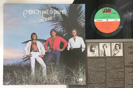 【中古】LP Emerson Lake & Palmer Love Beach P10603A WARNER PIONEER Japan Vinyl /00260 【中古】LP Emerson Lake & Palmer Love Beach P10603A WARNER PIONEER Japan Vinyl /00260
