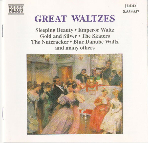 ・アーティスト Various ・タイトル Great Waltzes ・レーベル・型番 Naxos 8553337 ・フォーマット CD ・コンディション(盤) 非常に良い(EX) ・コンディション(ジャケット) ・コンディション(帯) オビなし ・特記事項 サンプル画像です。実際の商品の画像ではありません 商品写真はバーコード/カタログ番号に対応したサンプル画像ですので、お送りする商品の画像ではありません。帯やライナーなどの付属品は、特記事項に記載されている場合のみ含まれます。プロモやカラーレコードなどの仕様についても、該当する場合のみ特記事項に記載しています。 【ご購入前に必ずご確認ください】 ・本店サイト(www.recordcity.jp)とは価格、送料が違います ・本店サイト、その他支店のオーダーとは同梱発送できません ・注文確定後に別の注文を頂いた場合、注文同士の同梱は致しかねます。 ・別倉庫から発送しているため、店頭受け渡しは対応しておりません ・一部商品は他の通販サイトでも販売しているため、ご注文のタイミングによっては商品のご用意ができない場合がございます。 ・土日祝日はお休みです 金曜・祝前日9時以降のご連絡またはご入金は、返答または発送が週明け・祝日明けに順次対応となります。 ・ご購入後のキャンセル不可 ご購入後のキャンセルはいかなる理由においてもお受けできません。ご了承の上、ご購入くださいませ。 ・日本郵便(ゆうパック/ゆうメール)によるお届けになります。 ・中古品であることをご理解ください 当ストアでは中古商品を主に販売しております。中古品であることをご理解の上ご購入ください。また、一部商品はRecordCityオンラインストアで試聴可能です。 ・返品について お客様のご都合による返品は一切承っておりません。 表記の内容と実際の商品に相違がある場合、また針飛び等で返品・返金をご希望される場合は、商品の到着後1週間以内にご連絡ください。商品の返送をこちらで確認後、キャンセル・返金を行います。 コンディションVG以下の商品は返品できません。プレイに影響のない表面のこすれ傷、プレス起因のノイズ盤は返品の対象外です。 【コンディション表記】 ・ほぼ新品(M-)(Like New) 完全な新品。未使用。当店ではほぼ使用しません ・非常に良い(EX)(Excellent) 中古盤として美品な状態。わずかな経年を感じるものの傷みを感じさせない、当店基準で最高の状態 ・良い(VG+)(Very Good Plus) 丁寧に扱われた中古品で、軽い使用感がみられる。 ・可(VG)(Acceptable) 使い込まれた中古品で、「良い」よりもさらに使用感がみられる。 ・悪い(VG-)(Bad) 状態が悪いアイテム。使用の保障はなく、再生不可、針飛び、目立つノイズがあるかもしれない。状態によるクレーム不可。返品不可。 ・非常に悪い(G)(Very Bad) 「悪い」よりさらに状態が悪いアイテム。使用の保障はなく、再生不可、針飛び、目立つノイズがあるかもしれない。状態によるクレーム不可。返品不可。 ・ジャンク(Fair)(Junk/Fair) 割れている、反っている、水ダメージがある、カビ、ジャケットが分離している、ひどい書き込み、ひどい擦れなど最低の状態。使用の保障はなく、再生不可、針飛び、目立つノイズがあるかもしれない。状態によるクレーム不可。返品不可。 ・ジャンク(Poor)(Junk/Poor) 割れている、反っている、水ダメージがある、カビ、ジャケットが分離している、ひどい書き込み、ひどい擦れなど最低の状態。使用の保障はなく、再生不可、針飛び、目立つノイズがあるかもしれない。状態によるクレーム不可。返品不可。