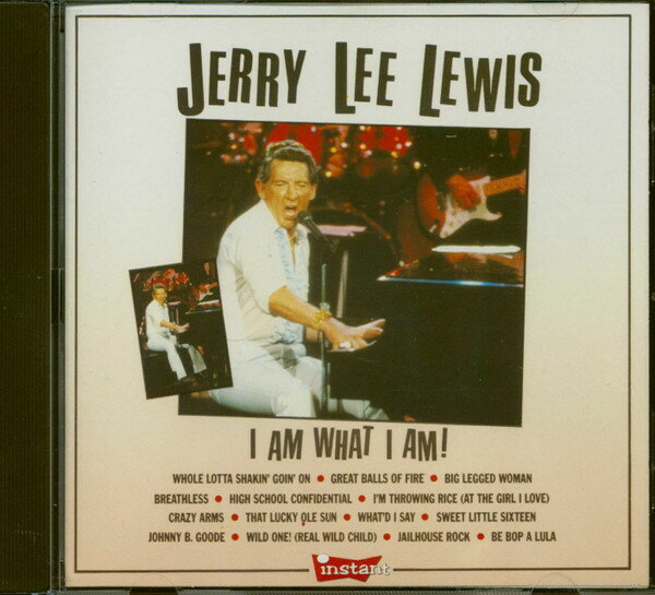 【中古】欧CD Jerry Lee Lewis I Am What I Am! CDINS5008 Instant /00110