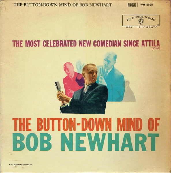 【中古】英LP Bob Newhart The Button-Down Mind Of Bob Newhart WM4010 Warner Bros. Records /00260