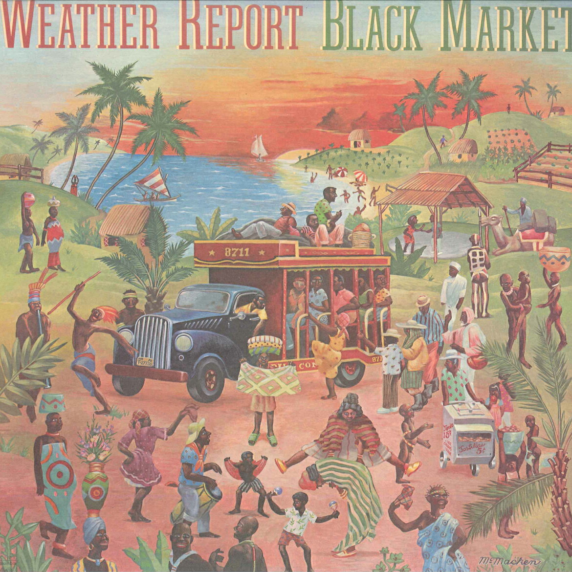 【中古】米LP Weather Report Black MARKET PC34099 COLUMBIA /00260