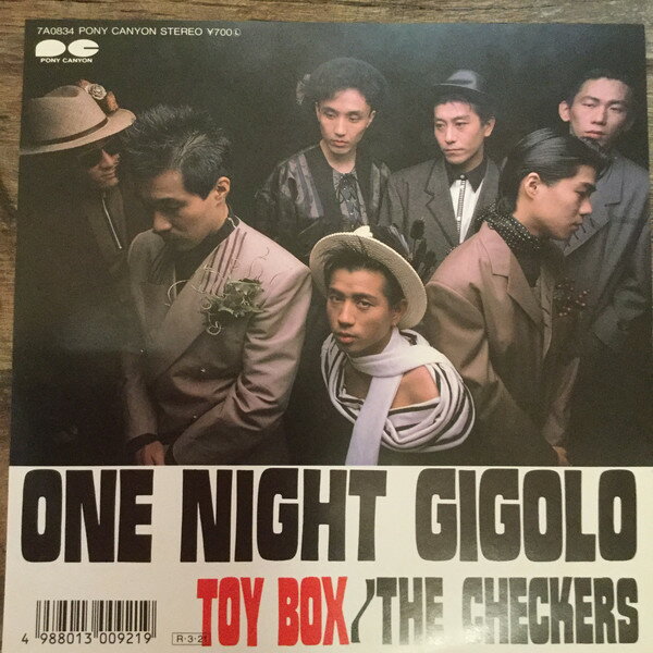 【中古】7” Checkers One Night Gigolo / Toy Box 7A0834 Pony Canyon /00080