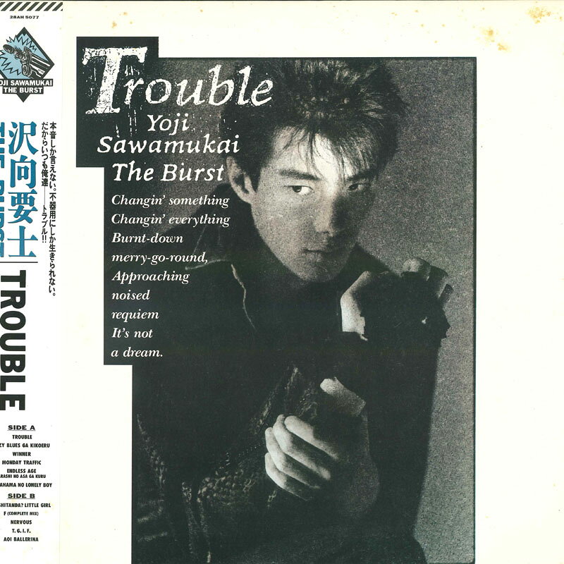 ・アーティスト 沢向要士 ・タイトル Trouble ・レーベル・型番 CBS SONY 28AH5077 ・フォーマット LPレコード ・コンディション(盤) 良い (VG+) ・コンディション(ジャケット) 良い (VG+) ・コンディション(帯) 良い (VG+) ・特記事項 【ライナー付き】 【カバー汚れ】【盤汚れ】【カバーに軽い擦れ】【盤に薄い跡】 サンプル画像です。実際の商品の画像ではありません 商品写真はバーコード/カタログ番号に対応したサンプル画像ですので、お送りする商品の画像ではありません。帯やライナーなどの付属品は、特記事項に記載されている場合のみ含まれます。プロモやカラーレコードなどの仕様についても、該当する場合のみ特記事項に記載しています。 【ご購入前に必ずご確認ください】 ・本店サイト(www.recordcity.jp)とは価格、送料が違います ・本店サイト、その他支店のオーダーとは同梱発送できません ・注文確定後に別の注文を頂いた場合、注文同士の同梱は致しかねます。 ・別倉庫から発送しているため、店頭受け渡しは対応しておりません ・一部商品は他の通販サイトでも販売しているため、ご注文のタイミングによっては商品のご用意ができない場合がございます。 ・土日祝日はお休みです 金曜・祝前日9時以降のご連絡またはご入金は、返答または発送が週明け・祝日明けに順次対応となります。 ・ご購入後のキャンセル不可 ご購入後のキャンセルはいかなる理由においてもお受けできません。ご了承の上、ご購入くださいませ。 ・日本郵便(ゆうパック/ゆうメール)によるお届けになります。 ・中古品であることをご理解ください 当ストアでは中古商品を主に販売しております。中古品であることをご理解の上ご購入ください。また、一部商品はRecordCityオンラインストアで試聴可能です。 ・返品について お客様のご都合による返品は一切承っておりません。 表記の内容と実際の商品に相違がある場合、また針飛び等で返品・返金をご希望される場合は、商品の到着後1週間以内にご連絡ください。商品の返送をこちらで確認後、キャンセル・返金を行います。 コンディションVG以下の商品は返品できません。プレイに影響のない表面のこすれ傷、プレス起因のノイズ盤は返品の対象外です。 【コンディション表記】 ・ほぼ新品(M-)(Like New) 完全な新品。未使用。当店ではほぼ使用しません ・非常に良い(EX)(Excellent) 中古盤として美品な状態。わずかな経年を感じるものの傷みを感じさせない、当店基準で最高の状態 ・良い(VG+)(Very Good Plus) 丁寧に扱われた中古品で、軽い使用感がみられる。 ・可(VG)(Acceptable) 使い込まれた中古品で、「良い」よりもさらに使用感がみられる。 ・悪い(VG-)(Bad) 状態が悪いアイテム。使用の保障はなく、再生不可、針飛び、目立つノイズがあるかもしれない。状態によるクレーム不可。返品不可。 ・非常に悪い(G)(Very Bad) 「悪い」よりさらに状態が悪いアイテム。使用の保障はなく、再生不可、針飛び、目立つノイズがあるかもしれない。状態によるクレーム不可。返品不可。 ・ジャンク(Fair)(Junk/Fair) 割れている、反っている、水ダメージがある、カビ、ジャケットが分離している、ひどい書き込み、ひどい擦れなど最低の状態。使用の保障はなく、再生不可、針飛び、目立つノイズがあるかもしれない。状態によるクレーム不可。返品不可。 ・ジャンク(Poor)(Junk/Poor) 割れている、反っている、水ダメージがある、カビ、ジャケットが分離している、ひどい書き込み、ひどい擦れなど最低の状態。使用の保障はなく、再生不可、針飛び、目立つノイズがあるかもしれない。状態によるクレーム不可。返品不可。