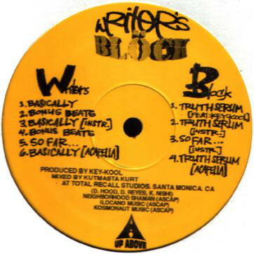 �쥳���ɥ��ƥ� ��ŷ�Ծ�Ź���㤨��֡���š���12�� Writers Block Basically / Truth Serum / So Far... UA30111 Up Above Records /00250�פβ����Ǥ������ʤ�664�ߤˤʤ�ޤ���