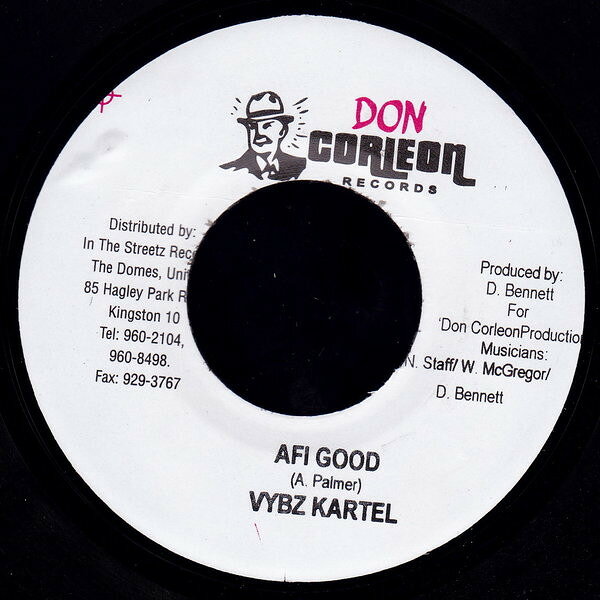 【中古】ジャマイカ7” Vybz Kartel Afi Good NONE Don Corleon Records /00080
