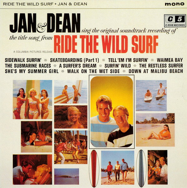 【中古】英LP Jan &amp; Dean Ride The Wild Surf C5562 C5 Records /00260