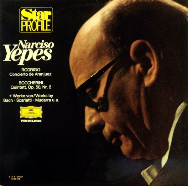 【中古】独2discs LP ナルシソ・イエペス, メロス四重