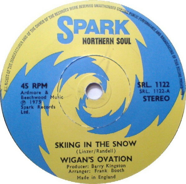 7” Wigans Ovation Skiing In The Snow SRL1122 Spark /00080