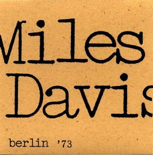 【中古】独CD Miles Davis Berlin 73 JM003 Jazz Masters /00110