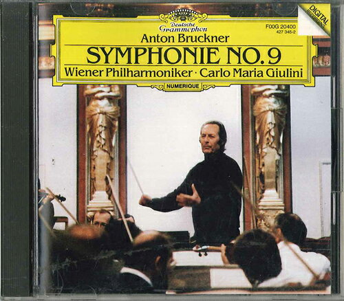 【中古】CD Bruckner ブルックナー ジュリーニ: ブルックナー交響曲第9番 F00G20400 POLYDOR /00110 recordcity-10091490 レコードシティ 楽天市場店 パッケージ画像