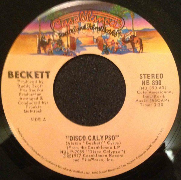 【中古】米7” Alston ”Beckett” Cyrus Disco Calypso NB890 Casablanca /00080