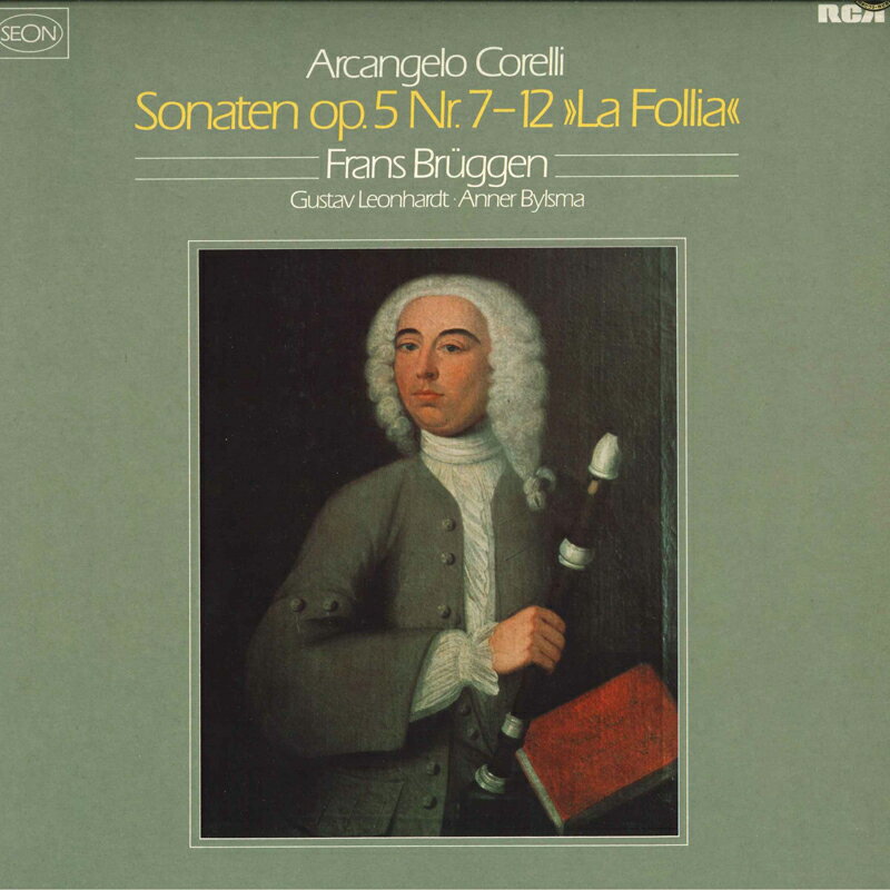 【中古】LP/GF Bruggen Leonhardt Bylsma Corelli Sonaten RL30393 RCA Germany Vinyl /00400