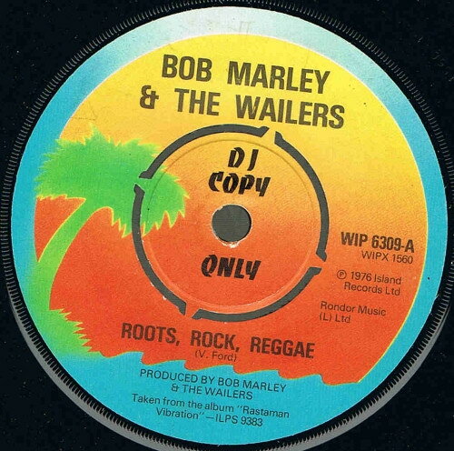 【中古】7” Bob Marley &amp; The Wailers Roots, Rock, Reggae / Them Belly Full (But We Hungr WIP6309PROMO Island Records プロモ /00080