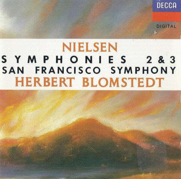 【中古】欧CD Nielsen, Blomstedt; Sfs Nielsen:Symphonies 2&amp;3 4302802 Decca /00110