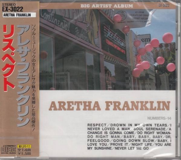 【中古】CD Aretha Franklin Respect EX3022 FIC Inc. /00110