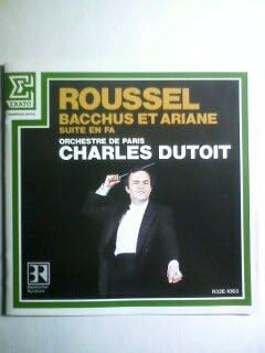 【中古】CD パリ管弦楽団, ルーセル; デュトワ(シャルル) バッカスとアリアーヌ R32E1063 /00110...