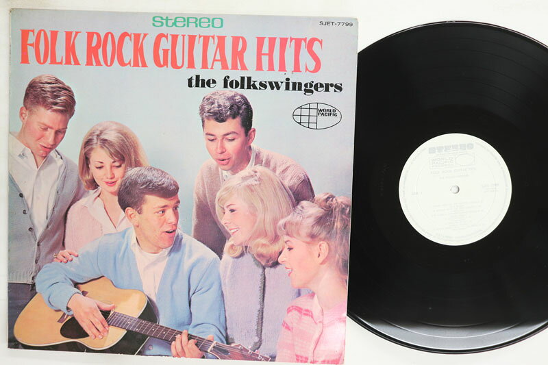 LP Folkswingers Folk Rock Guitar Hits SJET7799 WORLD PACIFIC /00260