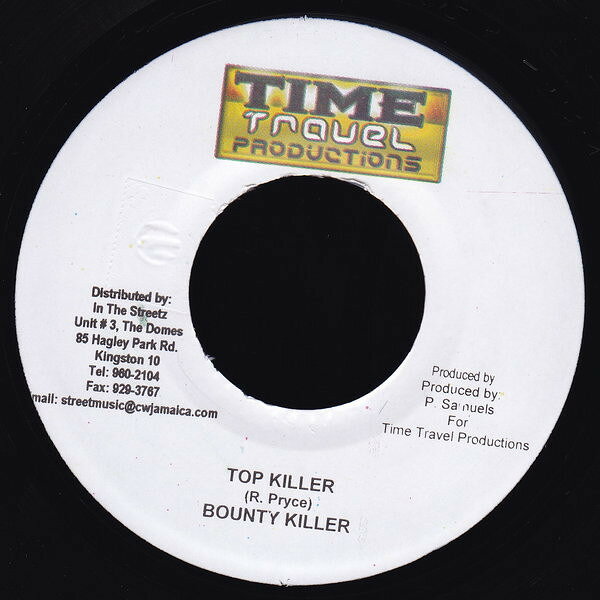 7” Bounty Killer / Kelly B (7) Top Killer / This Girl NONE Time Travel Producti /00080