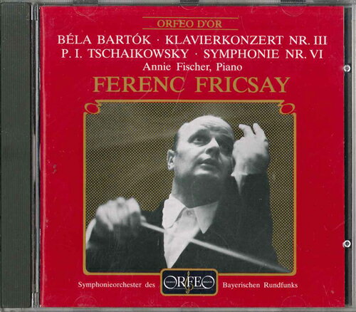 【中古】独CD Ferenc Friscay Bartok Klavierkonzert Nr3 Tschaikowsky Symphonie Nr6 C200891A ORFEO /00110