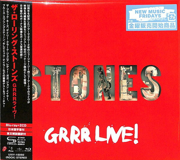 【中古】3discs CD Rolling Stones Grrr Live UIXY15050 Rolling Stones Reco /00330
