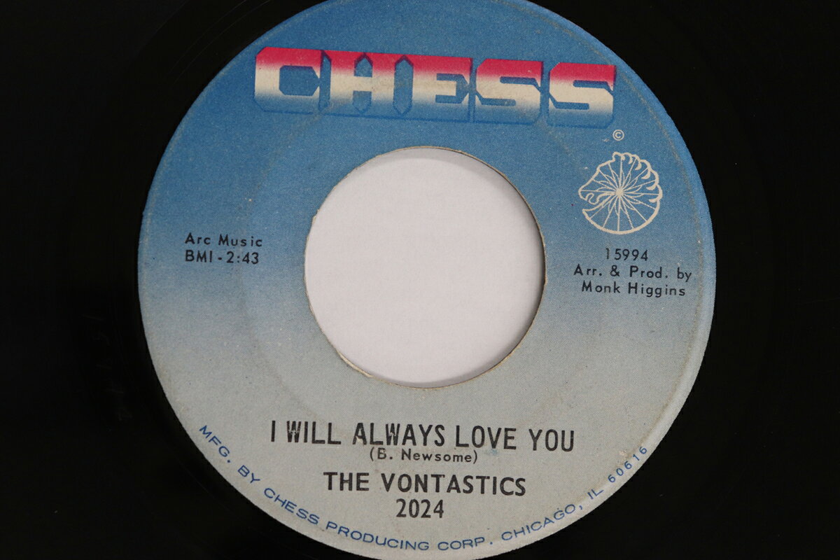 ・アーティスト Vontastics ・タイトル I'll Always Love You / Why Must We Part ・レーベル・型番 CHESS 2024 ・フォーマット 7インチレコード ・コンディション(盤) 良い (VG+) ・コンディション(ジャケット) ・コンディション(帯) オビなし ・特記事項 【盤に薄い跡】【盤に短いヘアライン】【SLD】 実際に発送される商品の画像です 【ご購入前に必ずご確認ください】 ・本店サイト(www.recordcity.jp)とは価格、送料が違います ・本店サイト、その他支店のオーダーとは同梱発送できません ・注文確定後に別の注文を頂いた場合、注文同士の同梱は致しかねます。 ・別倉庫から発送しているため、店頭受け渡しは対応しておりません ・一部商品は他の通販サイトでも販売しているため、ご注文のタイミングによっては商品のご用意ができない場合がございます。 ・土日祝日はお休みです 金曜・祝前日9時以降のご連絡またはご入金は、返答または発送が週明け・祝日明けに順次対応となります。 ・ご購入後のキャンセル不可 ご購入後のキャンセルはいかなる理由においてもお受けできません。ご了承の上、ご購入くださいませ。 ・日本郵便(ゆうパック/ゆうメール)によるお届けになります。 ・中古品であることをご理解ください 当ストアでは中古商品を主に販売しております。中古品であることをご理解の上ご購入ください。また、一部商品はRecordCityオンラインストアで試聴可能です。 ・返品について お客様のご都合による返品は一切承っておりません。 表記の内容と実際の商品に相違がある場合、また針飛び等で返品・返金をご希望される場合は、商品の到着後1週間以内にご連絡ください。商品の返送をこちらで確認後、キャンセル・返金を行います。 コンディションVG以下の商品は返品できません。プレイに影響のない表面のこすれ傷、プレス起因のノイズ盤は返品の対象外です。 【コンディション表記】 ・ほぼ新品(M-)(Like New) 完全な新品。未使用。当店ではほぼ使用しません ・非常に良い(EX)(Excellent) 中古盤として美品な状態。わずかな経年を感じるものの傷みを感じさせない、当店基準で最高の状態 ・良い(VG+)(Very Good Plus) 丁寧に扱われた中古品で、軽い使用感がみられる。 ・可(VG)(Acceptable) 使い込まれた中古品で、「良い」よりもさらに使用感がみられる。 ・悪い(VG-)(Bad) 状態が悪いアイテム。使用の保障はなく、再生不可、針飛び、目立つノイズがあるかもしれない。状態によるクレーム不可。返品不可。 ・非常に悪い(G)(Very Bad) 「悪い」よりさらに状態が悪いアイテム。使用の保障はなく、再生不可、針飛び、目立つノイズがあるかもしれない。状態によるクレーム不可。返品不可。 ・ジャンク(Fair)(Junk/Fair) 割れている、反っている、水ダメージがある、カビ、ジャケットが分離している、ひどい書き込み、ひどい擦れなど最低の状態。使用の保障はなく、再生不可、針飛び、目立つノイズがあるかもしれない。状態によるクレーム不可。返品不可。 ・ジャンク(Poor)(Junk/Poor) 割れている、反っている、水ダメージがある、カビ、ジャケットが分離している、ひどい書き込み、ひどい擦れなど最低の状態。使用の保障はなく、再生不可、針飛び、目立つノイズがあるかもしれない。状態によるクレーム不可。返品不可。