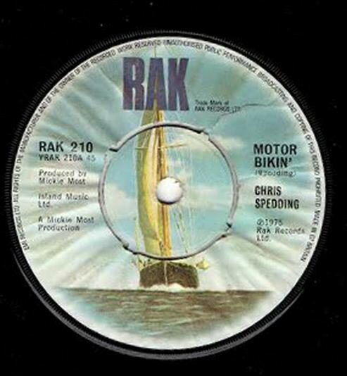 【中古】英7” Chris Spedding Motor Bikin RAK210 RAK /00080