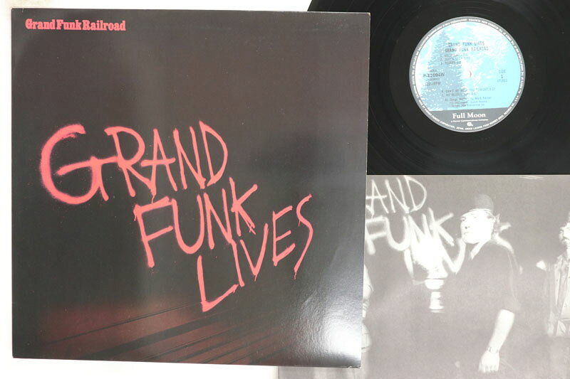 【中古】LP Grand Funk Railroad Grand Funk Lives P11094W FULL MOON /00260