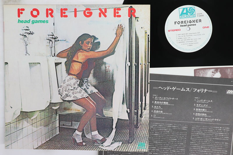【中古】LP Foreigner Head Games P10698A ATLANTIC /00260