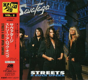 【中古】CD サヴァタージ ストリーツ・ア・ロック・オペラ AMCY712 Atlantic /00110