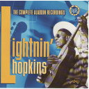 【中古】米2CD Lightnin Hopkins The Complete Aladdin Recordings CDP7968432 EMI Records...