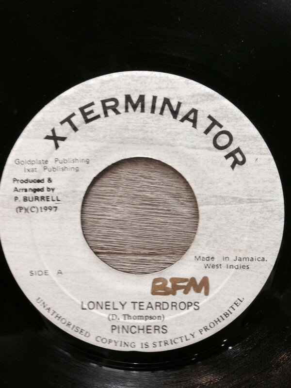 ジャマイカ7” Pinchers Lonely Teardrops none XTerminator /00080