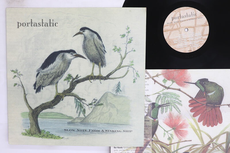 LP Portastatic Slow Note From A Sinking Ship MRG086 MERGE /00260