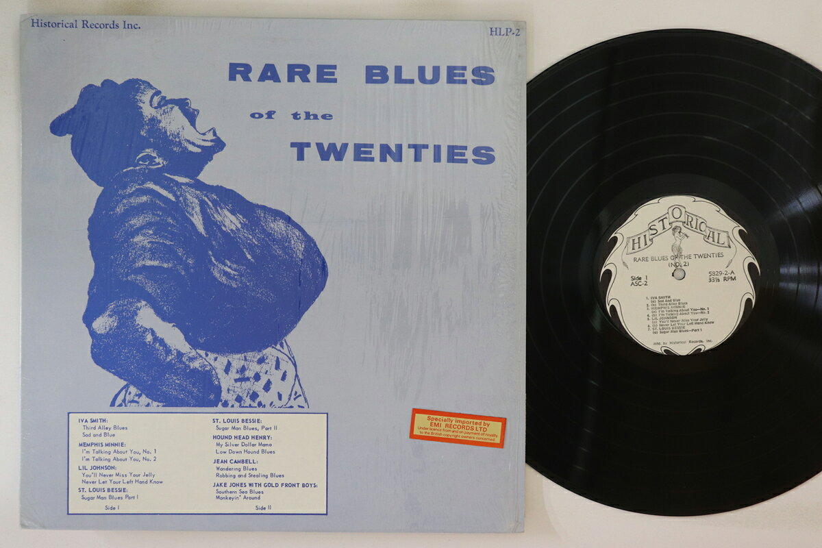 ・アーティスト Various ・タイトル Rare Blues Of The Twenties No. 2 ・レーベル・型番 HISTORICAL ASC2 ・フォーマット LPレコード ・コンディション(盤) 良い (VG+) ・コンディション(ジャケット) 良い (VG+) ・コンディション(帯) オビなし ・特記事項 【シュリンク残し】 実際に発送される商品の画像です 【ご購入前に必ずご確認ください】 ・本店サイト(www.recordcity.jp)とは価格、送料が違います ・本店サイト、その他支店のオーダーとは同梱発送できません ・注文確定後に別の注文を頂いた場合、注文同士の同梱は致しかねます。 ・別倉庫から発送しているため、店頭受け渡しは対応しておりません ・一部商品は他の通販サイトでも販売しているため、ご注文のタイミングによっては商品のご用意ができない場合がございます。 ・土日祝日はお休みです 金曜・祝前日9時以降のご連絡またはご入金は、返答または発送が週明け・祝日明けに順次対応となります。 ・ご購入後のキャンセル不可 ご購入後のキャンセルはいかなる理由においてもお受けできません。ご了承の上、ご購入くださいませ。 ・日本郵便(ゆうパック/ゆうメール)によるお届けになります。 ・中古品であることをご理解ください 当ストアでは中古商品を主に販売しております。中古品であることをご理解の上ご購入ください。また、一部商品はRecordCityオンラインストアで試聴可能です。 ・返品について お客様のご都合による返品は一切承っておりません。 表記の内容と実際の商品に相違がある場合、また針飛び等で返品・返金をご希望される場合は、商品の到着後1週間以内にご連絡ください。商品の返送をこちらで確認後、キャンセル・返金を行います。 コンディションVG以下の商品は返品できません。プレイに影響のない表面のこすれ傷、プレス起因のノイズ盤は返品の対象外です。 【コンディション表記】 ・ほぼ新品(M-)(Like New) 完全な新品。未使用。当店ではほぼ使用しません ・非常に良い(EX)(Excellent) 中古盤として美品な状態。わずかな経年を感じるものの傷みを感じさせない、当店基準で最高の状態 ・良い(VG+)(Very Good Plus) 丁寧に扱われた中古品で、軽い使用感がみられる。 ・可(VG)(Acceptable) 使い込まれた中古品で、「良い」よりもさらに使用感がみられる。 ・悪い(VG-)(Bad) 状態が悪いアイテム。使用の保障はなく、再生不可、針飛び、目立つノイズがあるかもしれない。状態によるクレーム不可。返品不可。 ・非常に悪い(G)(Very Bad) 「悪い」よりさらに状態が悪いアイテム。使用の保障はなく、再生不可、針飛び、目立つノイズがあるかもしれない。状態によるクレーム不可。返品不可。 ・ジャンク(Fair)(Junk/Fair) 割れている、反っている、水ダメージがある、カビ、ジャケットが分離している、ひどい書き込み、ひどい擦れなど最低の状態。使用の保障はなく、再生不可、針飛び、目立つノイズがあるかもしれない。状態によるクレーム不可。返品不可。 ・ジャンク(Poor)(Junk/Poor) 割れている、反っている、水ダメージがある、カビ、ジャケットが分離している、ひどい書き込み、ひどい擦れなど最低の状態。使用の保障はなく、再生不可、針飛び、目立つノイズがあるかもしれない。状態によるクレーム不可。返品不可。