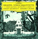 【中古】独CD G?rard Causs?; Hagen Quartett Brahms: String Quintets 1 & 2 4534202 Deut...