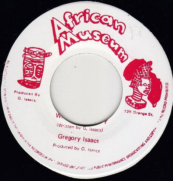 ・アーティスト Gregory Isaacs ・タイトル Wailing Rudie ・レーベル・型番 African Museum AM34 ・フォーマット 7インチレコード ・コンディション(盤) 良い (VG+) ・コンディション(ジ...