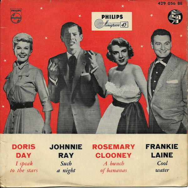 ・アーティスト Various ・タイトル Cool Water / A Bunch Of Bananas / Such A Night / I Speak To The Stars ・レーベル・型番 PHILIPS 429056BE ・フォーマット 7インチレコード ・コンディション(盤) 可 (VG) ・コンディション(ジャケット) 可 (VG) ・コンディション(帯) オビなし ・特記事項 【盤に薄い跡】【カバー破れ】【カバーに擦れ】 サンプル画像です。実際の商品の画像ではありません 商品写真はバーコード/カタログ番号に対応したサンプル画像ですので、お送りする商品の画像ではありません。帯やライナーなどの付属品は、特記事項に記載されている場合のみ含まれます。プロモやカラーレコードなどの仕様についても、該当する場合のみ特記事項に記載しています。 【ご購入前に必ずご確認ください】 ・本店サイト(www.recordcity.jp)とは価格、送料が違います ・本店サイト、その他支店のオーダーとは同梱発送できません ・注文確定後に別の注文を頂いた場合、注文同士の同梱は致しかねます。 ・別倉庫から発送しているため、店頭受け渡しは対応しておりません ・一部商品は他の通販サイトでも販売しているため、ご注文のタイミングによっては商品のご用意ができない場合がございます。 ・土日祝日はお休みです 金曜・祝前日9時以降のご連絡またはご入金は、返答または発送が週明け・祝日明けに順次対応となります。 ・ご購入後のキャンセル不可 ご購入後のキャンセルはいかなる理由においてもお受けできません。ご了承の上、ご購入くださいませ。 ・日本郵便(ゆうパック/ゆうメール)によるお届けになります。 ・中古品であることをご理解ください 当ストアでは中古商品を主に販売しております。中古品であることをご理解の上ご購入ください。また、一部商品はRecordCityオンラインストアで試聴可能です。 ・返品について お客様のご都合による返品は一切承っておりません。 表記の内容と実際の商品に相違がある場合、また針飛び等で返品・返金をご希望される場合は、商品の到着後1週間以内にご連絡ください。商品の返送をこちらで確認後、キャンセル・返金を行います。 コンディションVG以下の商品は返品できません。プレイに影響のない表面のこすれ傷、プレス起因のノイズ盤は返品の対象外です。 【コンディション表記】 ・ほぼ新品(M-)(Like New) 完全な新品。未使用。当店ではほぼ使用しません ・非常に良い(EX)(Excellent) 中古盤として美品な状態。わずかな経年を感じるものの傷みを感じさせない、当店基準で最高の状態 ・良い(VG+)(Very Good Plus) 丁寧に扱われた中古品で、軽い使用感がみられる。 ・可(VG)(Acceptable) 使い込まれた中古品で、「良い」よりもさらに使用感がみられる。 ・悪い(VG-)(Bad) 状態が悪いアイテム。使用の保障はなく、再生不可、針飛び、目立つノイズがあるかもしれない。状態によるクレーム不可。返品不可。 ・非常に悪い(G)(Very Bad) 「悪い」よりさらに状態が悪いアイテム。使用の保障はなく、再生不可、針飛び、目立つノイズがあるかもしれない。状態によるクレーム不可。返品不可。 ・ジャンク(Fair)(Junk/Fair) 割れている、反っている、水ダメージがある、カビ、ジャケットが分離している、ひどい書き込み、ひどい擦れなど最低の状態。使用の保障はなく、再生不可、針飛び、目立つノイズがあるかもしれない。状態によるクレーム不可。返品不可。 ・ジャンク(Poor)(Junk/Poor) 割れている、反っている、水ダメージがある、カビ、ジャケットが分離している、ひどい書き込み、ひどい擦れなど最低の状態。使用の保障はなく、再生不可、針飛び、目立つノイズがあるかもしれない。状態によるクレーム不可。返品不可。