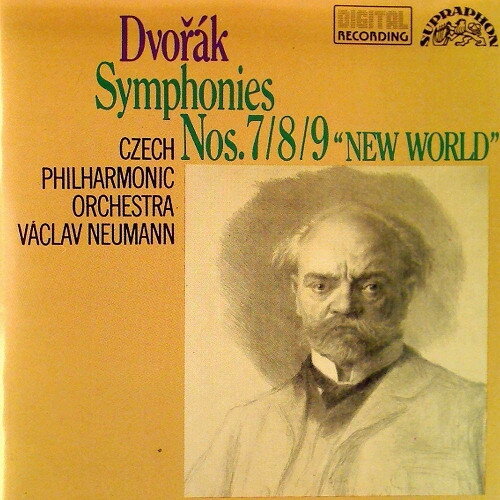 2discs CD Antonin Dvo ak / Vaclav Neuman Symphonies Nos. 7/8/9 ”new World” 1105592 Supraphon /00220