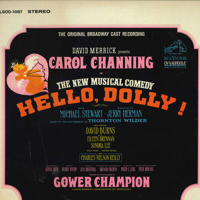 【中古】LP/GF David Merrick Presents Carol Channing Hello, Dolly LSOD1087 RCA VICTOR US /00400