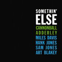 【中古】蘭CD Cannonball Adderley Somethin Else CDP7463382 Blue Note /00110