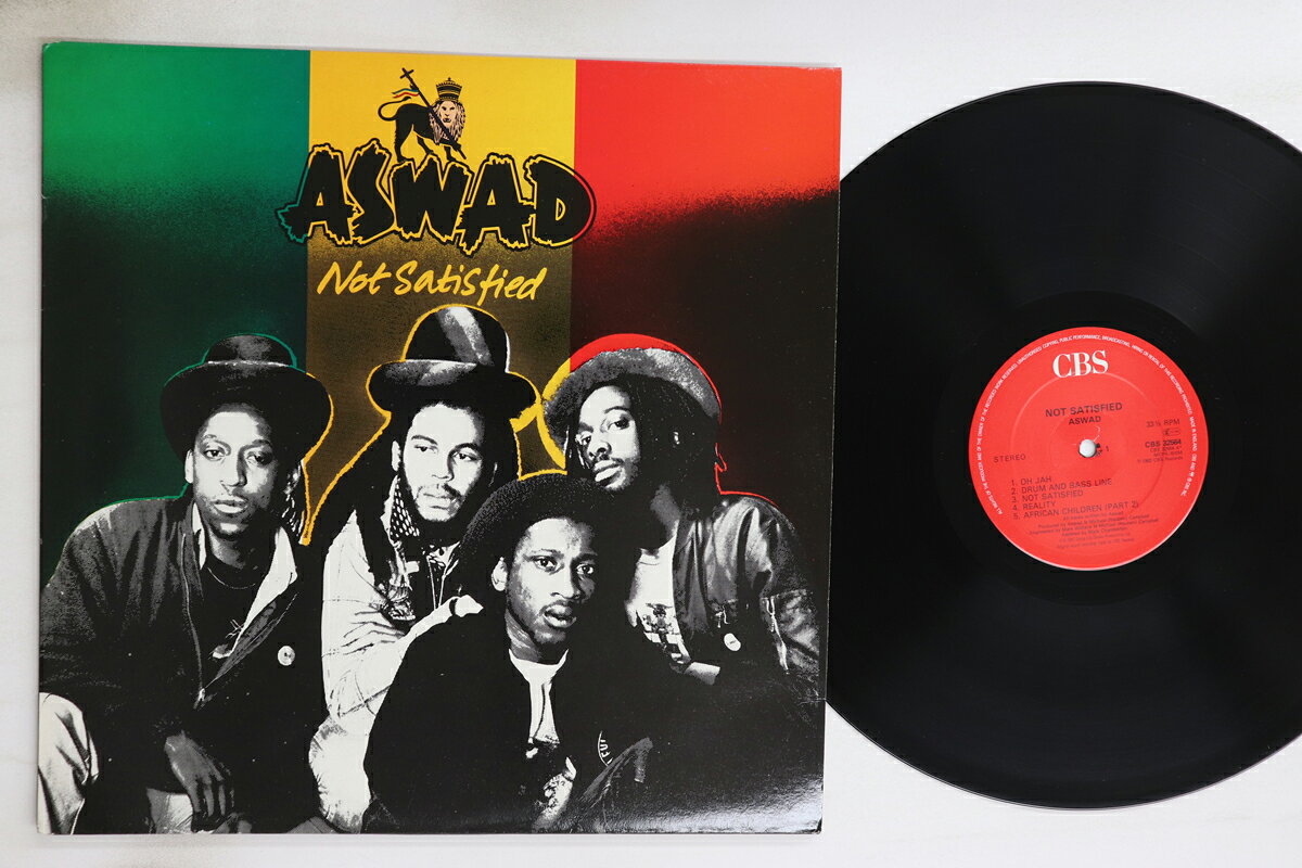 【中古】英LP Aswad Not Satisfied CBS32564 CBS /00260