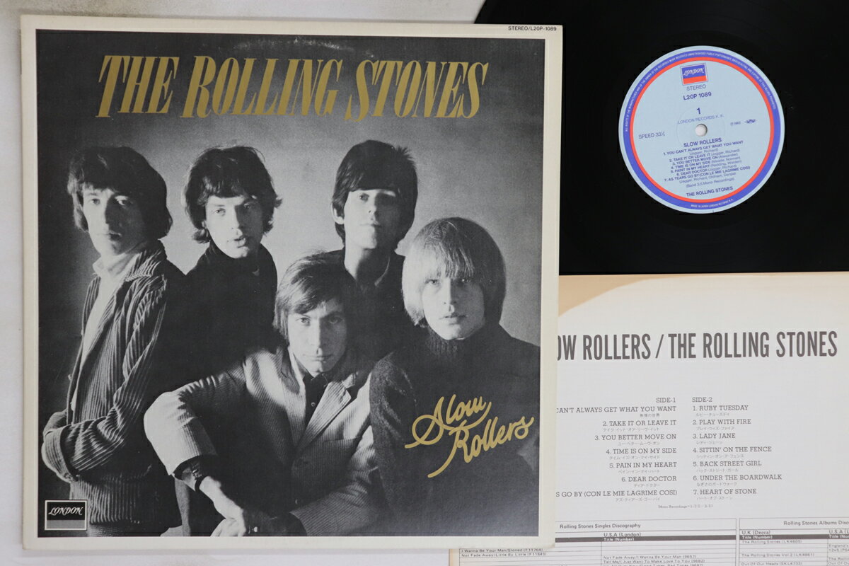 ・アーティスト Rolling Stones ・タイトル Slow Rollers ・レーベル・型番 LONDON L20P1089 ・フォーマット LPレコード ・コンディション(盤) 非常に良い(EX) ・コンディション(ジャケット) 良い (VG+) ・コンディション(帯) オビなし ・特記事項 【ライナー付き】 実際に発送される商品の画像です 【ご購入前に必ずご確認ください】 ・本店サイト(www.recordcity.jp)とは価格、送料が違います ・本店サイト、その他支店のオーダーとは同梱発送できません ・注文確定後に別の注文を頂いた場合、注文同士の同梱は致しかねます。 ・別倉庫から発送しているため、店頭受け渡しは対応しておりません ・一部商品は他の通販サイトでも販売しているため、ご注文のタイミングによっては商品のご用意ができない場合がございます。 ・土日祝日はお休みです 金曜・祝前日9時以降のご連絡またはご入金は、返答または発送が週明け・祝日明けに順次対応となります。 ・ご購入後のキャンセル不可 ご購入後のキャンセルはいかなる理由においてもお受けできません。ご了承の上、ご購入くださいませ。 ・日本郵便(ゆうパック/ゆうメール)によるお届けになります。 ・中古品であることをご理解ください 当ストアでは中古商品を主に販売しております。中古品であることをご理解の上ご購入ください。また、一部商品はRecordCityオンラインストアで試聴可能です。 ・返品について お客様のご都合による返品は一切承っておりません。 表記の内容と実際の商品に相違がある場合、また針飛び等で返品・返金をご希望される場合は、商品の到着後1週間以内にご連絡ください。商品の返送をこちらで確認後、キャンセル・返金を行います。 コンディションVG以下の商品は返品できません。プレイに影響のない表面のこすれ傷、プレス起因のノイズ盤は返品の対象外です。 【コンディション表記】 ・ほぼ新品(M-)(Like New) 完全な新品。未使用。当店ではほぼ使用しません ・非常に良い(EX)(Excellent) 中古盤として美品な状態。わずかな経年を感じるものの傷みを感じさせない、当店基準で最高の状態 ・良い(VG+)(Very Good Plus) 丁寧に扱われた中古品で、軽い使用感がみられる。 ・可(VG)(Acceptable) 使い込まれた中古品で、「良い」よりもさらに使用感がみられる。 ・悪い(VG-)(Bad) 状態が悪いアイテム。使用の保障はなく、再生不可、針飛び、目立つノイズがあるかもしれない。状態によるクレーム不可。返品不可。 ・非常に悪い(G)(Very Bad) 「悪い」よりさらに状態が悪いアイテム。使用の保障はなく、再生不可、針飛び、目立つノイズがあるかもしれない。状態によるクレーム不可。返品不可。 ・ジャンク(Fair)(Junk/Fair) 割れている、反っている、水ダメージがある、カビ、ジャケットが分離している、ひどい書き込み、ひどい擦れなど最低の状態。使用の保障はなく、再生不可、針飛び、目立つノイズがあるかもしれない。状態によるクレーム不可。返品不可。 ・ジャンク(Poor)(Junk/Poor) 割れている、反っている、水ダメージがある、カビ、ジャケットが分離している、ひどい書き込み、ひどい擦れなど最低の状態。使用の保障はなく、再生不可、針飛び、目立つノイズがあるかもしれない。状態によるクレーム不可。返品不可。