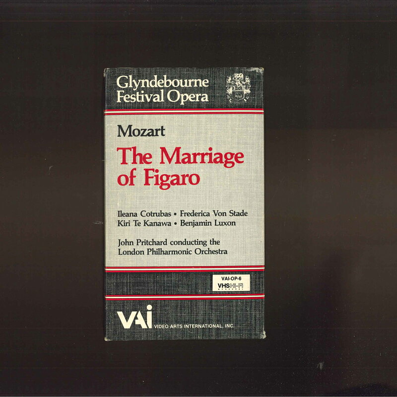 【中古】輸入2xVHS John Pritchard Merriage Of Figaro VAIOP6 VAI /00800