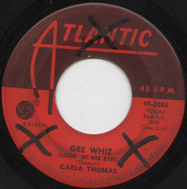 楽天レコードシティ 楽天市場店【中古】米7” Carla Thomas Gee Whiz （Look At His Eyes） / For You 452086 Atlantic /00080